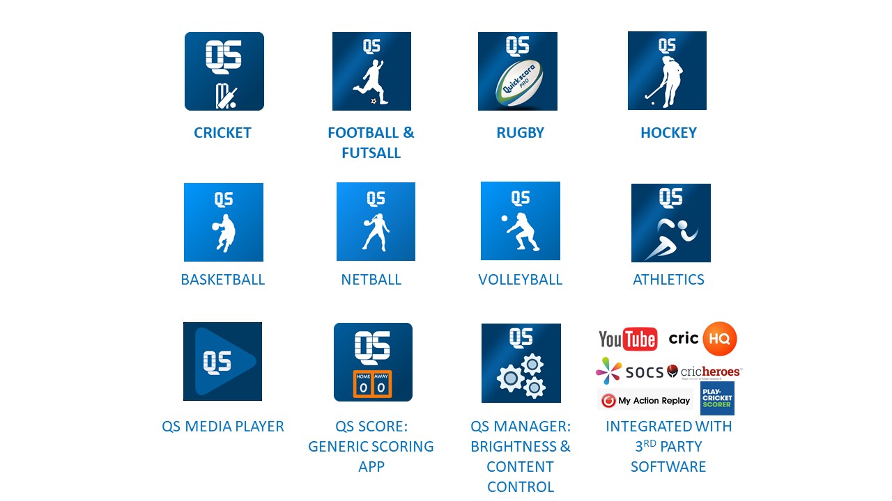 Electronic Scoreboard Software Quickscore